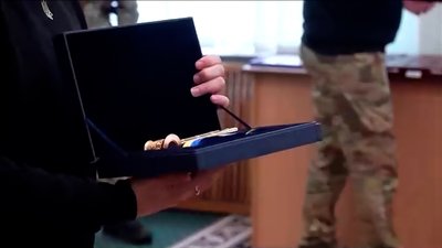 Дмитро Брижинський отримав від Президента України відзнаку "Місто-герой" Дмитро Брижинський отримав від Президента України відзнаку "Місто-герой"