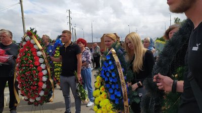 У Харкові поховали загиблого на війні Олександра Чабана У Харкові поховали загиблого на війні Олександра Чабана