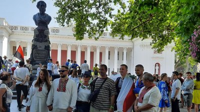 В Одесі стартував Марш вишиванок