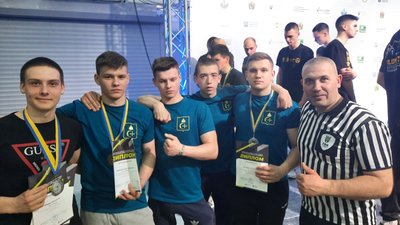 Спортсмени Сумщини вибороли медалі чемпіонату України з армреслінгу