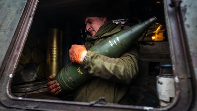 Артилеристи на Донеччині, обстріл КАБами Запоріжжя, Водохреще. Тиждень у фото