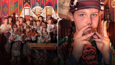 Ансамбль "Гуцулія рулит" з Буковини, село Яблуниця