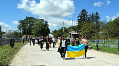 Похорон загиблого військового Олексія Карпова Похорон загиблого військового Олексія Карпова