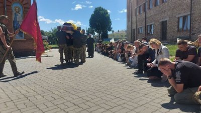 У Хмельницькому прощаються із захисником Михайлом Цибульським