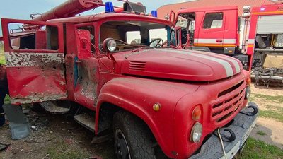 Російські війська обстріляли пожежну частину на Миколаївщині Російські війська обстріляли пожежну частину на Миколаївщині