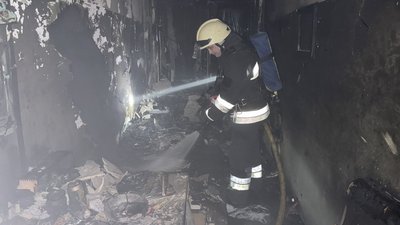 Пожежа у Запоріжжі 23 листопада