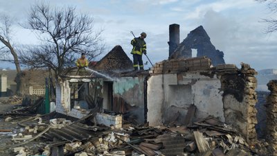 Внаслідок російських обстрілів на Херсонщині протягом доби виникли шість пожеж