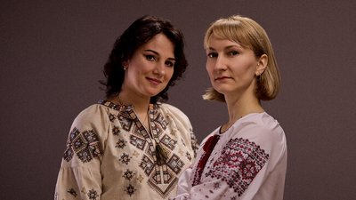Історії Інни Шостак та Марії Дідук, які на війні втратили чоловіків