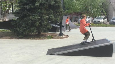 У Житомирі скейтпарк на Новому бульварі готовий до відкриття У Житомирі скейтпарк на Новому бульварі готовий до відкриття