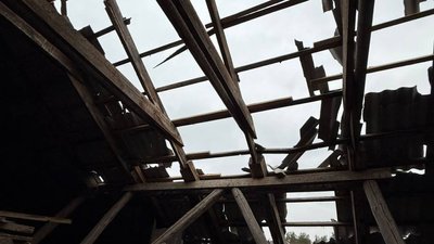 Гуртожиток в Залужному пошкодив дрон