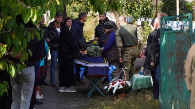 Синельникове, прощання, Руслан Берещук, удар РФ