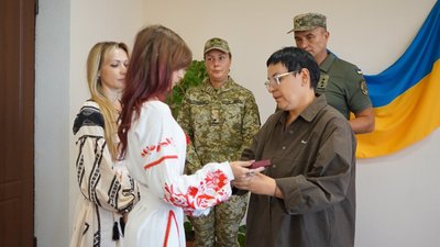 Віталій Щербіна, орден «За мужність», ДПСУ