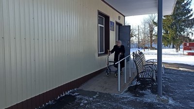 У 12 селах Дмитрівської громади пандуси мають всі бюджетні заклади