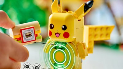 Конструктор, створений у колаборації Lego та Pokemon