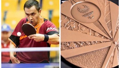 Полтавський спортсмен Іван Май віддав на аукціон медаль з Паралімпіади, щоб допомогти ЗСУ