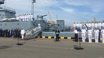 В Одесі відзначають День Військово-Морських сил України В Одесі відзначають День Військово-Морських сил України