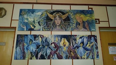 "Мовою художника": у центрі служби крові відкрилась виставка викладачок херсонського вишу