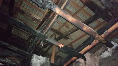 На Житомирщині горіла будівля із магазином, аптекою, шиномонтажем та підсобками На Житомирщині горіла будівля із магазином, аптекою, шиномонтажем та підсобками