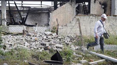 Російські війська 28 червня вдарили по заводу в Харкові — фото наслідків Російські війська 28 червня вдарили по заводу в Харкові — фото наслідків