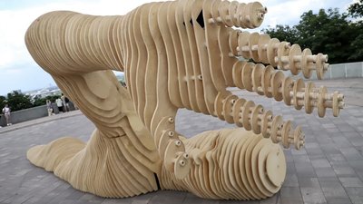 У Києві відкрили інсталяцію, яка не дісталася Burning Man