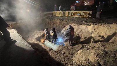"Харківські тепломережі" усунули аварію на магістралі: до будинків повернули опалення "Харківські тепломережі" усунули аварію на магістралі: до будинків повернули опалення