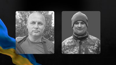 Загиблі Олександр Лановенко та Андріан Деліон