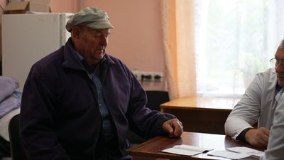 У Великому Висторопі на Сумщині місцеві обстежилися в пересувній амбулаторії У Великому Висторопі на Сумщині місцеві обстежилися в пересувній амбулаторії