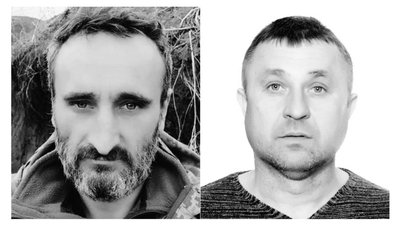 У боях з російськими окупантами загинули воїни з Івано-Франківщини Віталій Грицак та Василь Іщенко