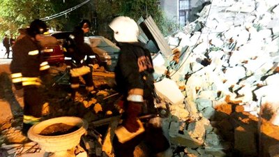 В Одесі обвалився житловий будинок: мешканців евакуювали, одна людина в лікарні