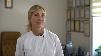 Керівниця полтавської міської лікарні № 1 Ганна Селькіна Керівниця полтавської міської лікарні № 1 Ганна Селькіна