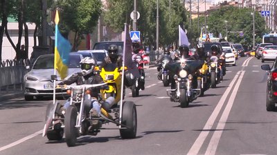 "Шлях незалежності": у Маріуполі стартував авто-мото пробіг