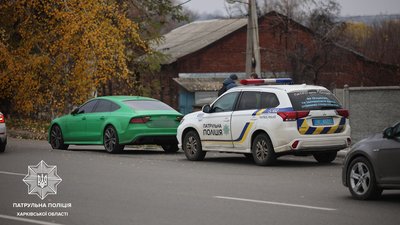 Не сплатив штраф за перевищення швидкості: у водія Audi у Харкові вилучили автівку