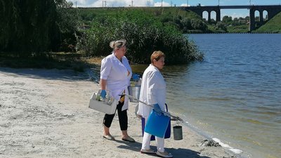 Проби води на пляжах Кіровоградщини