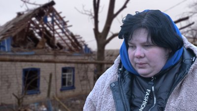 “Вибух не почула, прокинулася від криків дітей”. Очевидці про обстріл Лежиного на Запоріжжі