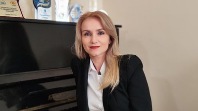 викладачка музики зі Львова Вікторія Венедиктова