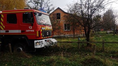 Чоловік отримав опіки внаслідок пожежі на Рівненщині