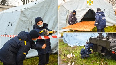 Біля кропивницького гуртожитку, що горів, працює пункт обігріву Біля кропивницького гуртожитку, що горів, працює пункт обігріву