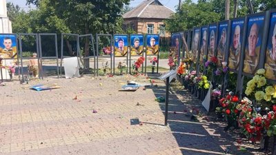 Балабине, меморіал полеглим захисникам, алея пам'яті, FPV-дрон, Кушугумська громада