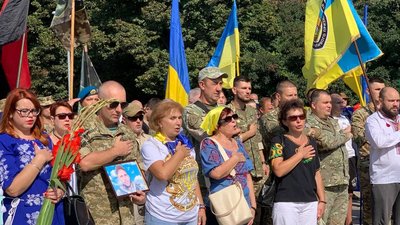 В Одесі розпочався Марш захисників України В Одесі розпочався Марш захисників України