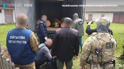 Вирубка дерев і хабар: на Рівненщині затримали прикордонника