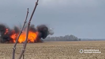 Знищення російського БпЛА у Сумській області