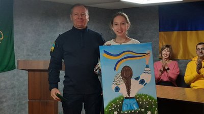 Валерія Довбіщук картина "Вільна"