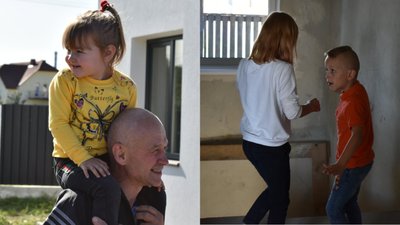 Багатодітній родині з Луцька, яка просила квартиру в президента, подарували новий дім Багатодітній родині з Луцька, яка просила квартиру в президента, подарували новий дім