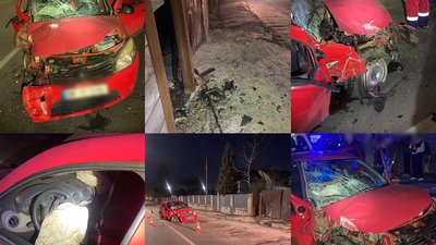 Авто після ДТП у Рівному