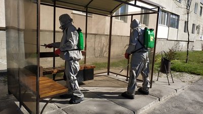 На Херсонщині продизинфіковано 142 об'єкти за добу - ДСНС На Херсонщині продизинфіковано 142 об'єкти за добу - ДСНС