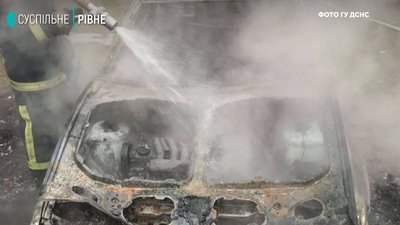 На Рівненщині у авто вибухнув газовий балон На Рівненщині у авто вибухнув газовий балон