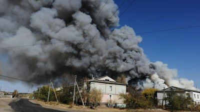 Рятувальники відстояли електропідстанцію та газопровід