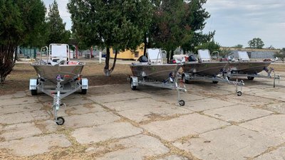 Прикордонники на Одещині отримали 4 нові катери від ЄС Прикордонники на Одещині отримали 4 нові катери від ЄС