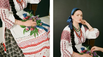Даша Астаф'єва в анімаційному відтворенні картини Михайла Брянського