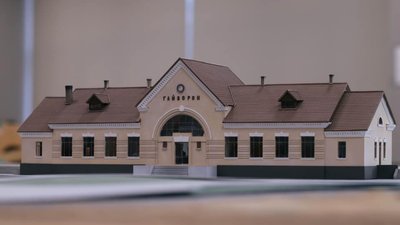 Київські моделісти створили макет гайворонської вузькоколійки